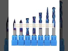 Customizable HRC45-65 Workpiece Spiral Up and Down Compression End Mill and Carbide Cutter for CNC Process